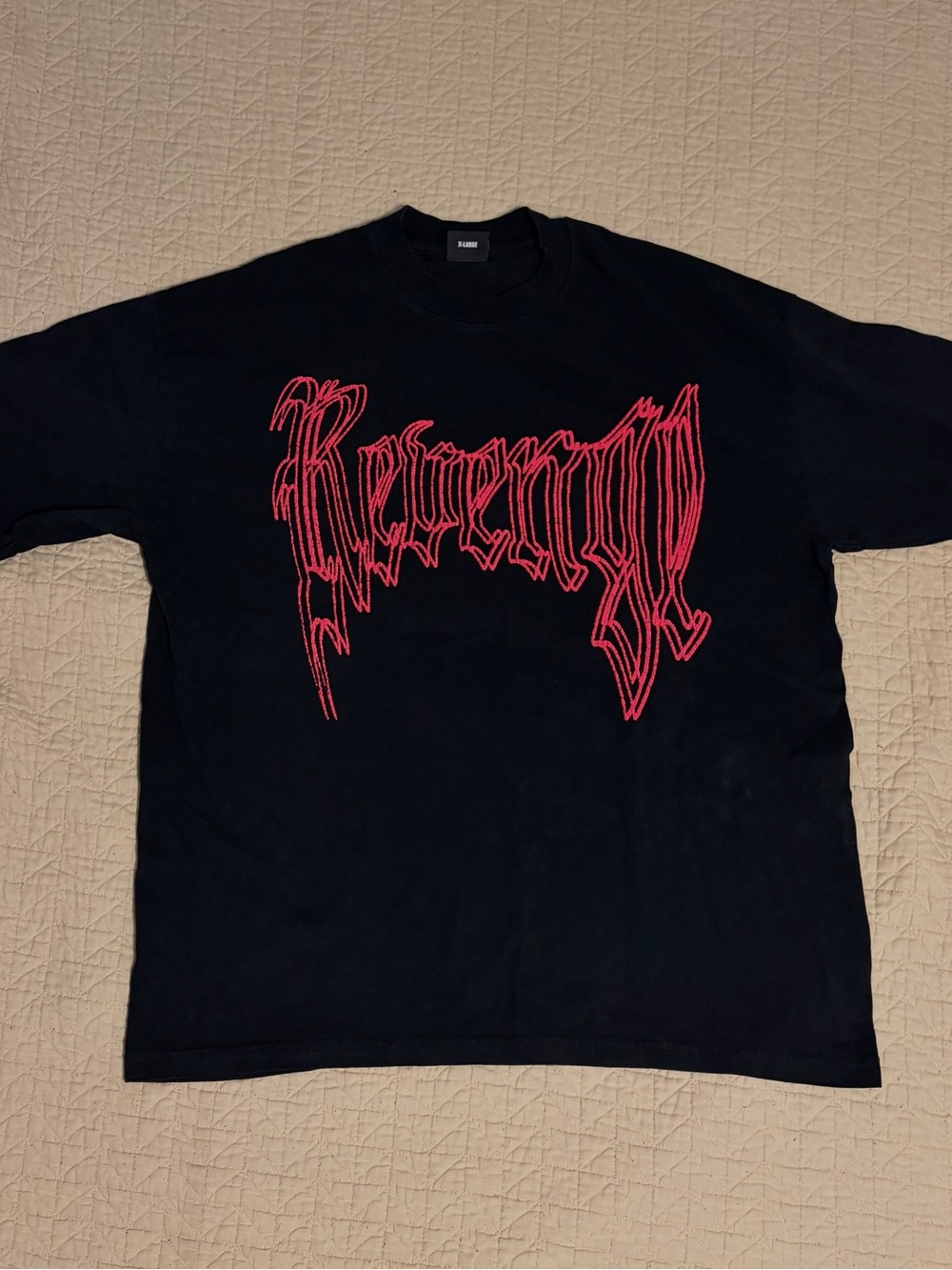 Revenge “Paralysis” Tee Black